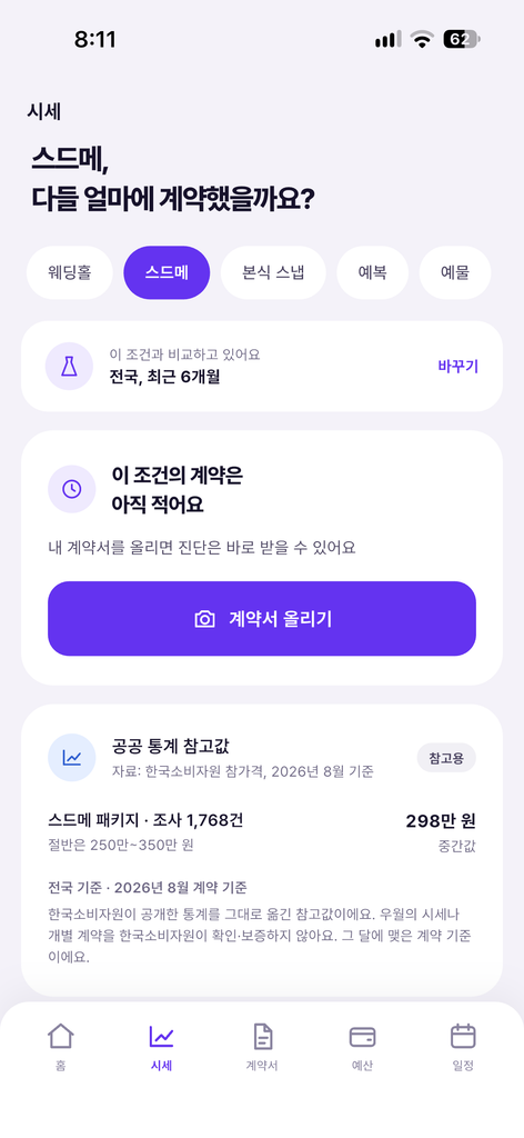 참가격 시세반영화면 2